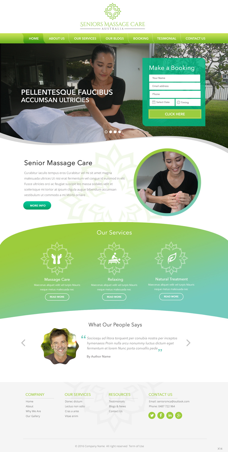 Web Design by pb for Cummins Health Pty Ltd | Design #12960705
