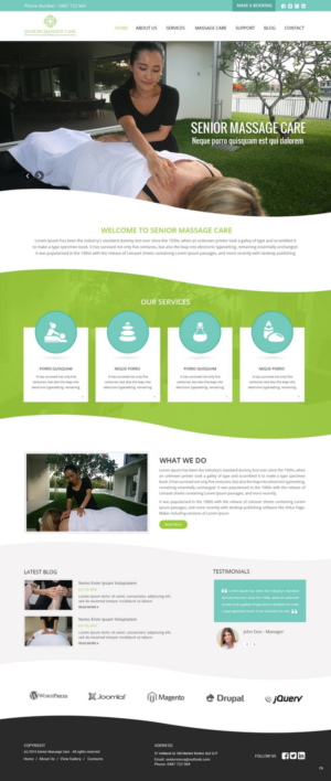Web Design by pb for Cummins Health Pty Ltd | Design: #12960707