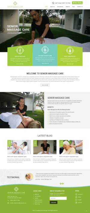 Web Design by pb for Cummins Health Pty Ltd | Design: #12960714