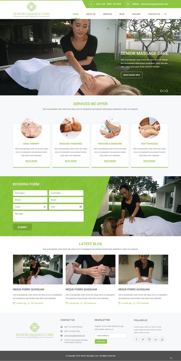 Web Design by pb for Cummins Health Pty Ltd | Design #12960716