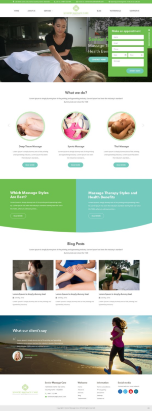 Web Design by pb for Cummins Health Pty Ltd | Design: #12960729