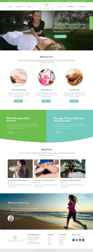 Web Design by pb for Cummins Health Pty Ltd | Design: #12960730