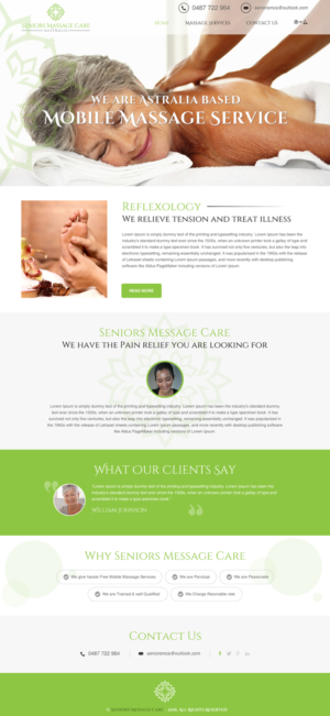 Web Design by rightway for Cummins Health Pty Ltd | Design: #12958807
