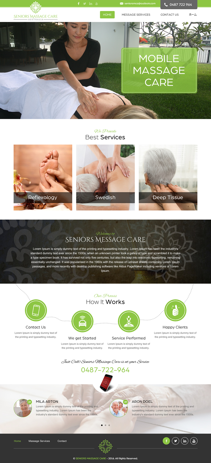 Web Design par rightway pour Cummins Health Pty Ltd | Design #12958815