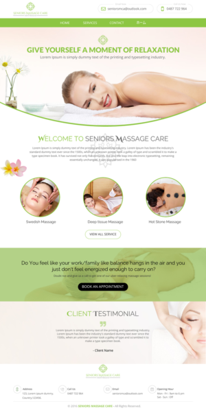 Web Design by rightway for Cummins Health Pty Ltd | Design: #12958900