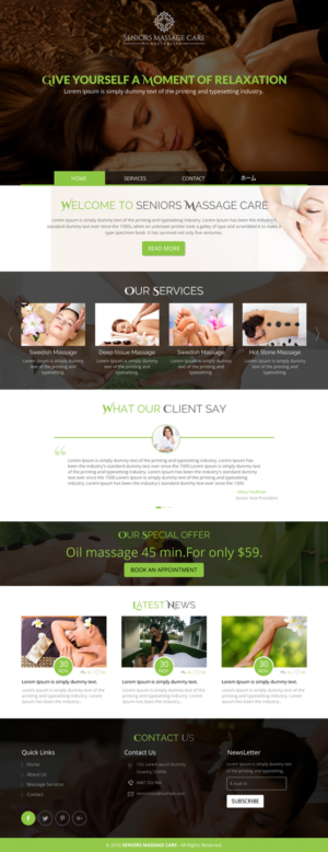 Web Design by rightway for Cummins Health Pty Ltd | Design: #12958918
