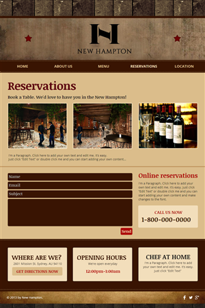 Web Design by Markowitz Design for this project | Design: #2614772