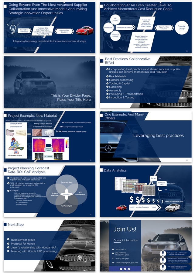 PowerPoint Design by Imazing for Apollo Technology Limited | Design #13002702