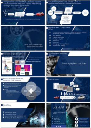 PowerPoint Design by Imazing for Apollo Technology Limited | Design: #13024873