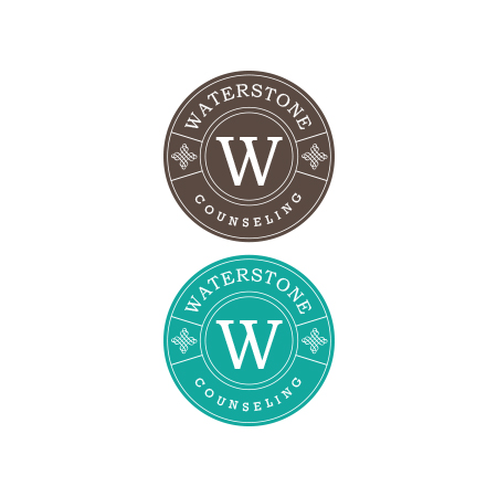 Diseño de Logo por hvdesigns para Waterstone Counseling, LLC | Diseño #12989264