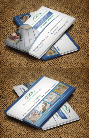 West Hudson Construction LLC buisness Card  | Visitenkarten-Design von Riz'