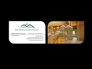 Business Card Design by Creations Box 2015 for West Hudson Construction LLC | Design: #12958438