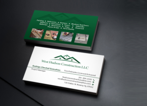 Business Card Design by Creations Box 2015 for West Hudson Construction LLC | Design: #12958445