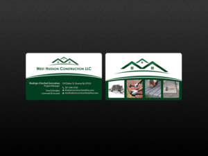 Business Card Design by Creations Box 2015 for West Hudson Construction LLC | Design: #12958449
