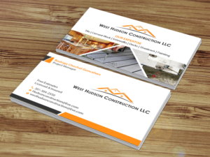 Business Card Design by Creations Box 2015 for West Hudson Construction LLC | Design: #12973043