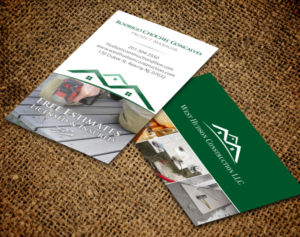Business Card Design by chandrayaan.creative for West Hudson Construction LLC | Design: #12955321