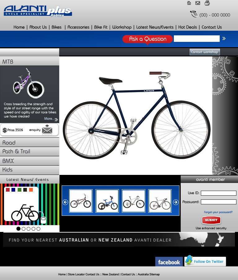 Web Design par achanta advertising pour VERVE Online | Design #31684