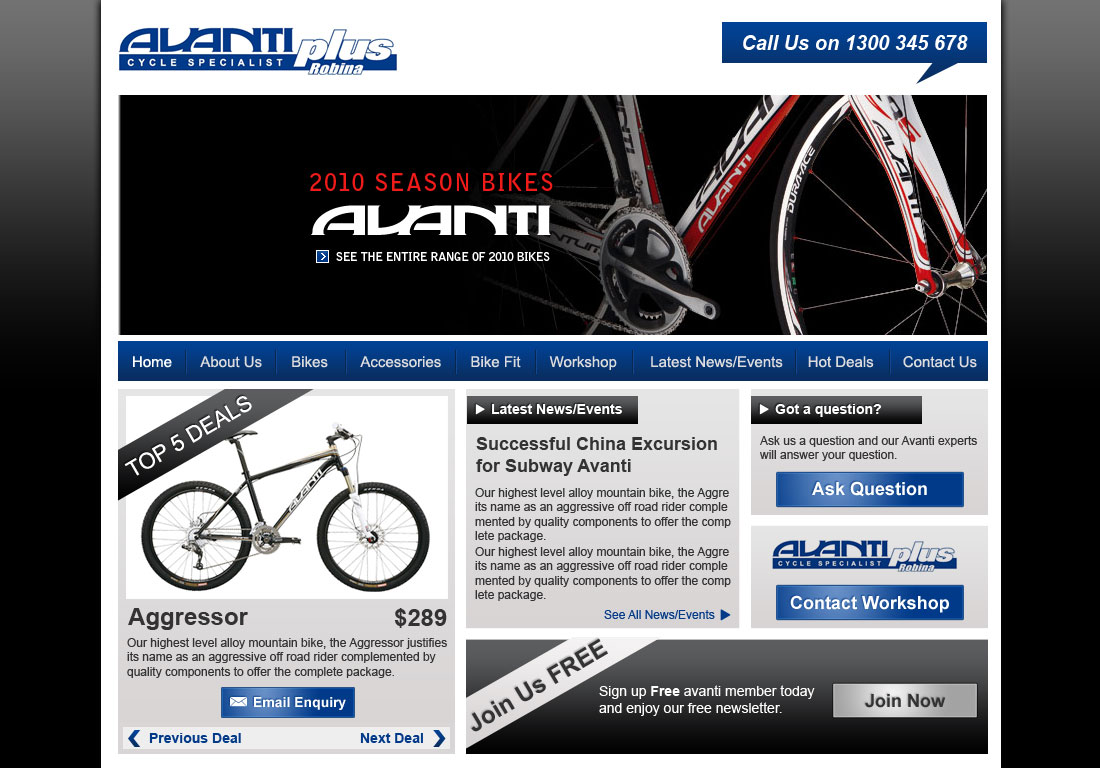 Web Design by TinaDesign for VERVE Online | Design #31675