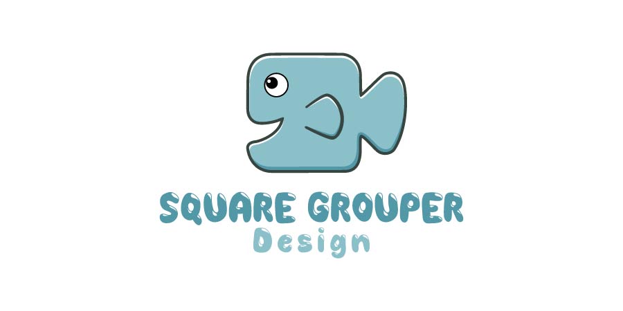 Logo Design by debdesign for Square Grouper Design | Design #12947089