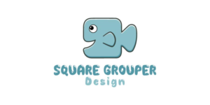 Logo Design by debdesign for Square Grouper Design | Design: #12947089