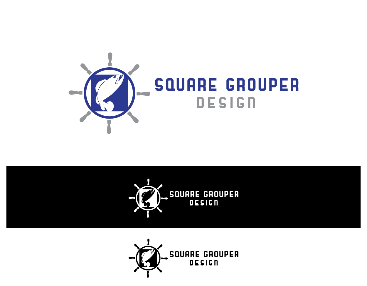 Logo Design by Turn Digital for Square Grouper Design | Design #12949139