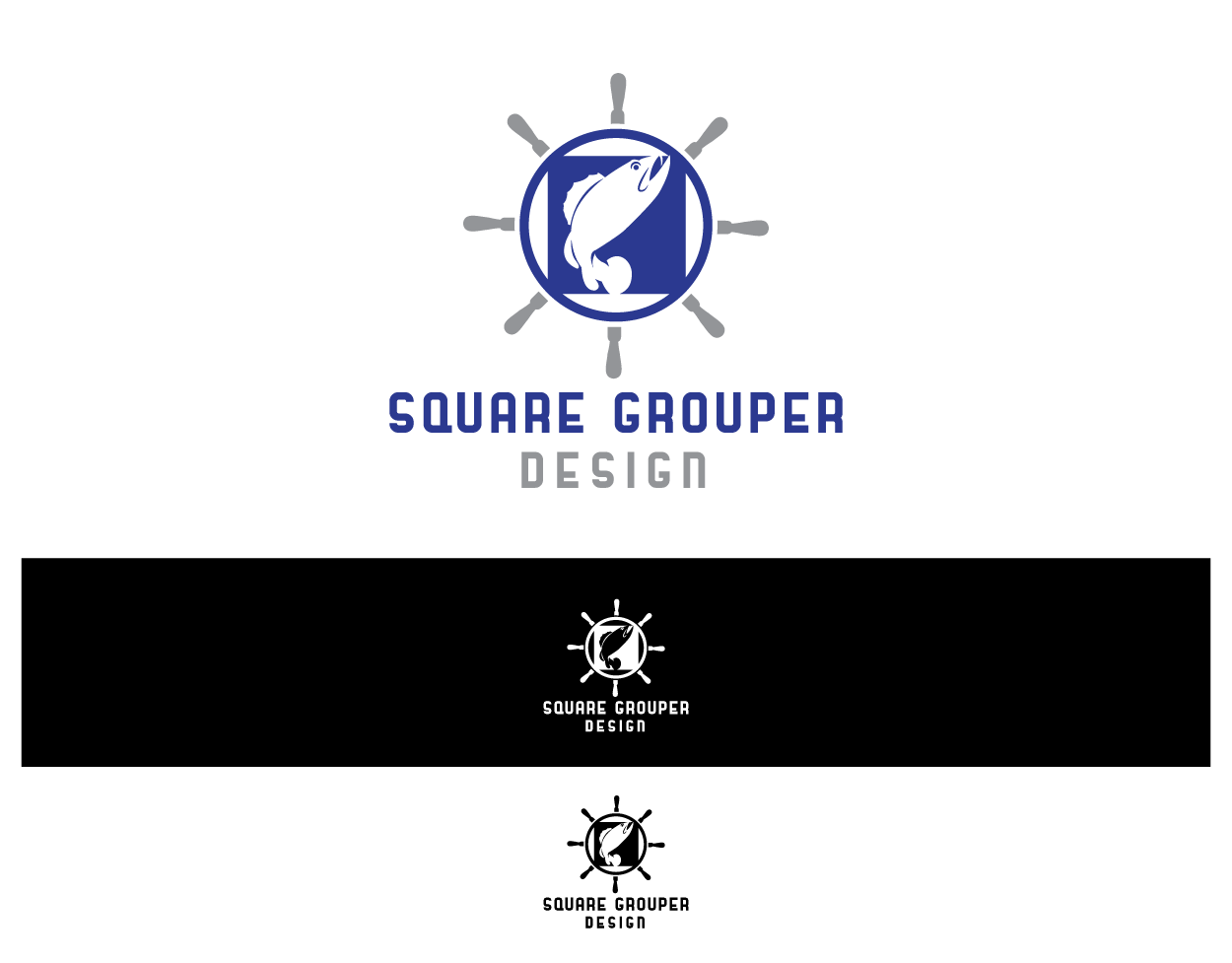Logo Design by Turn Digital for Square Grouper Design | Design #12949141