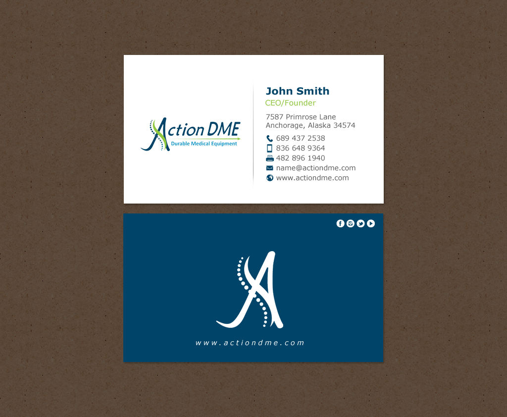 Business Card Design by chandrayaan.creative for this project | Design #12945784