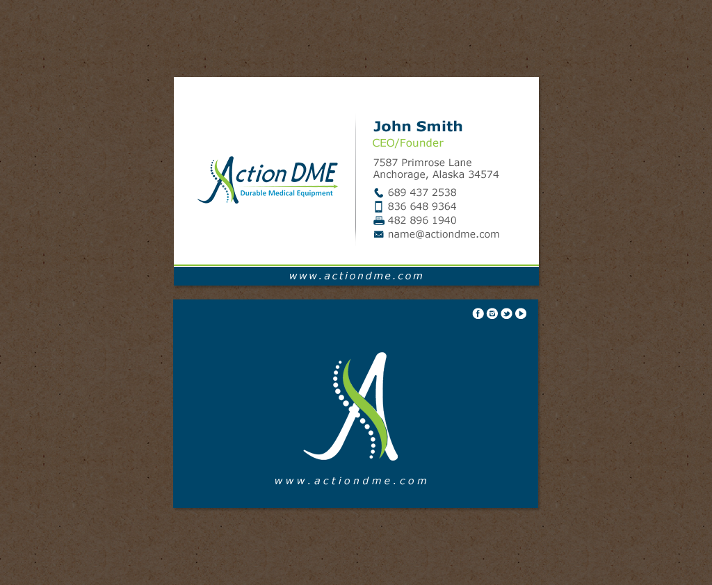 Business Card Design by chandrayaan.creative for this project | Design #12945789