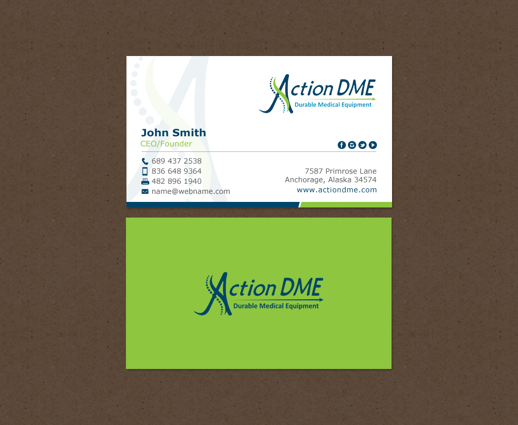 Business Card Design by chandrayaan.creative for this project | Design #12945793