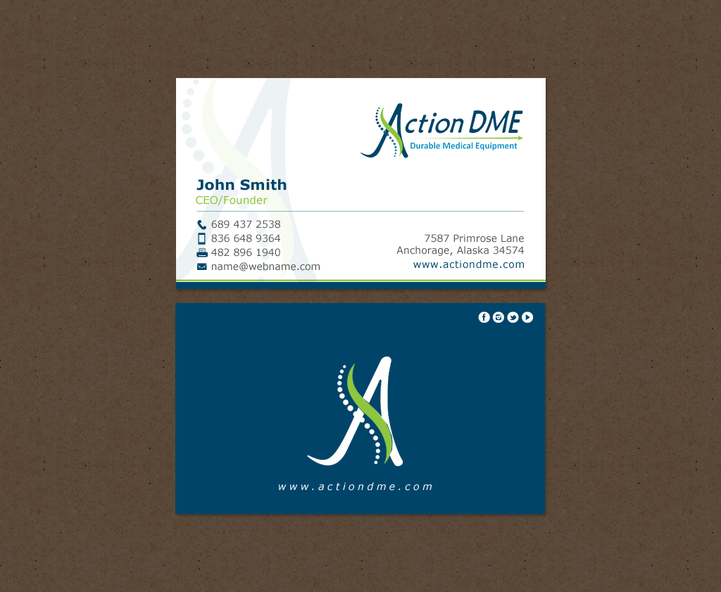 Business Card Design by chandrayaan.creative for this project | Design #12945794