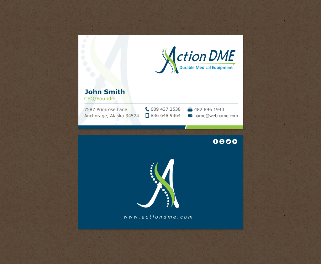 Business Card Design by chandrayaan.creative for this project | Design #12945795