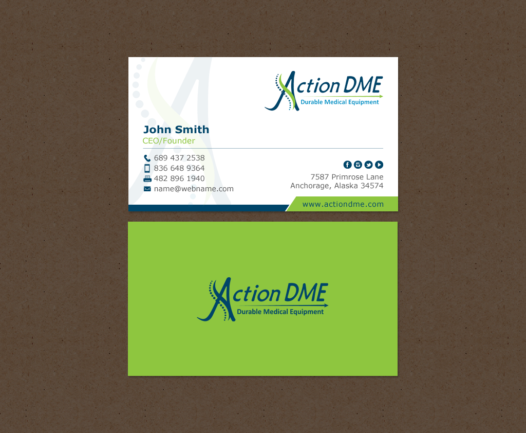 Business Card Design by chandrayaan.creative for this project | Design #12945796