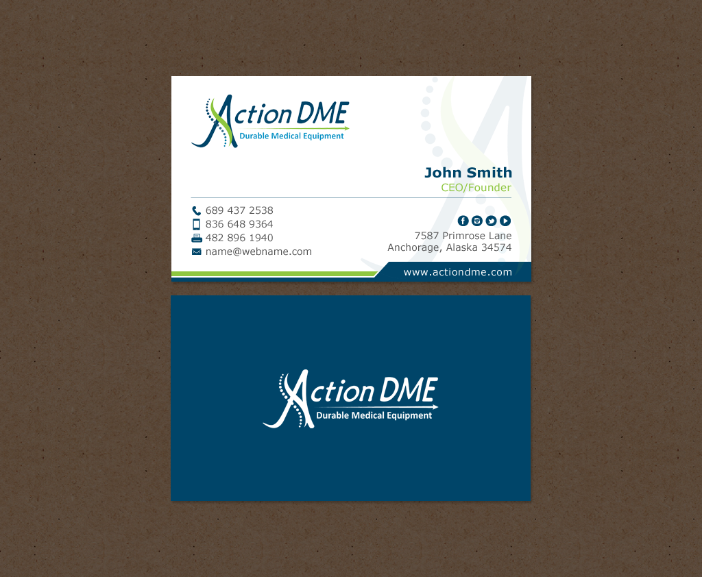 Business Card Design by chandrayaan.creative for this project | Design #12945797