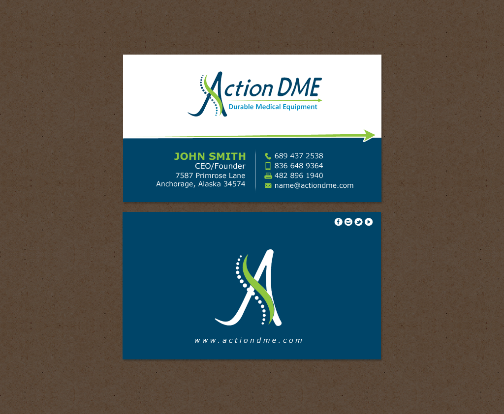 Business Card Design by chandrayaan.creative for this project | Design #12945807