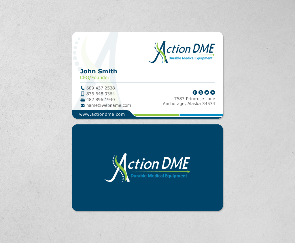 Business Card Design by chandrayaan.creative for this project | Design #12960250