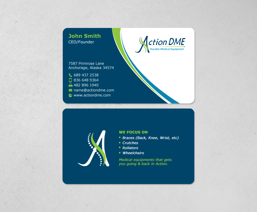 Business Card Design by chandrayaan.creative for this project | Design #12966977