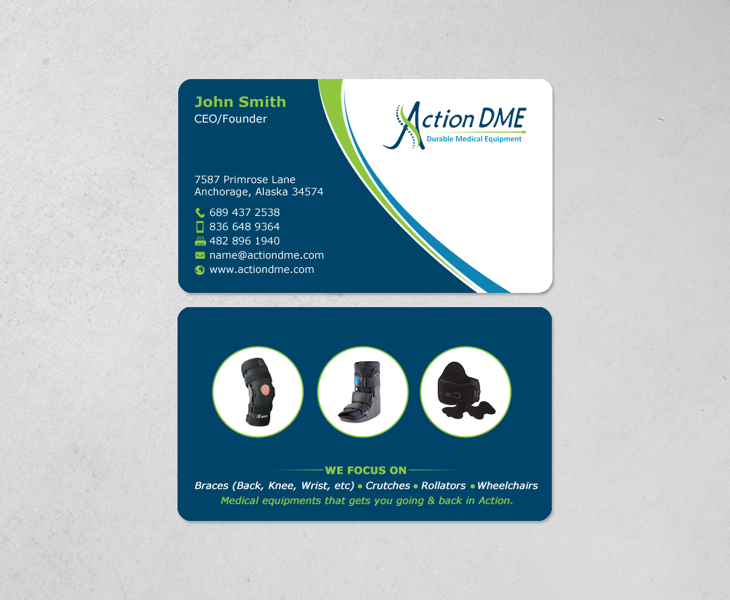 Business Card Design by chandrayaan.creative for this project | Design #12966985