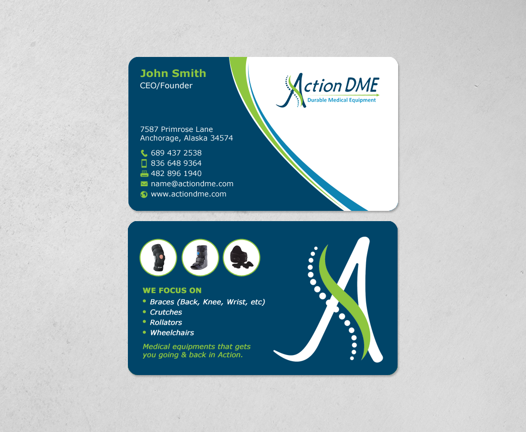Business Card Design by chandrayaan.creative for this project | Design #12966987