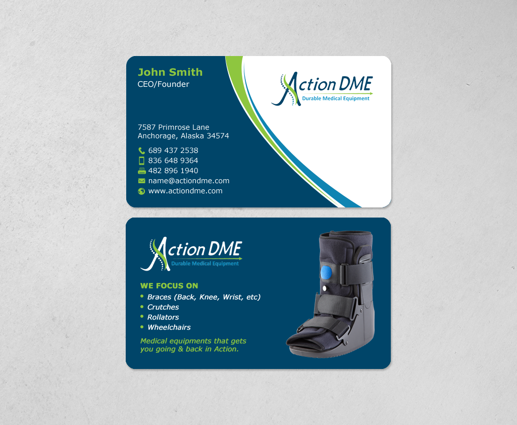 Business Card Design by chandrayaan.creative for this project | Design #12966989