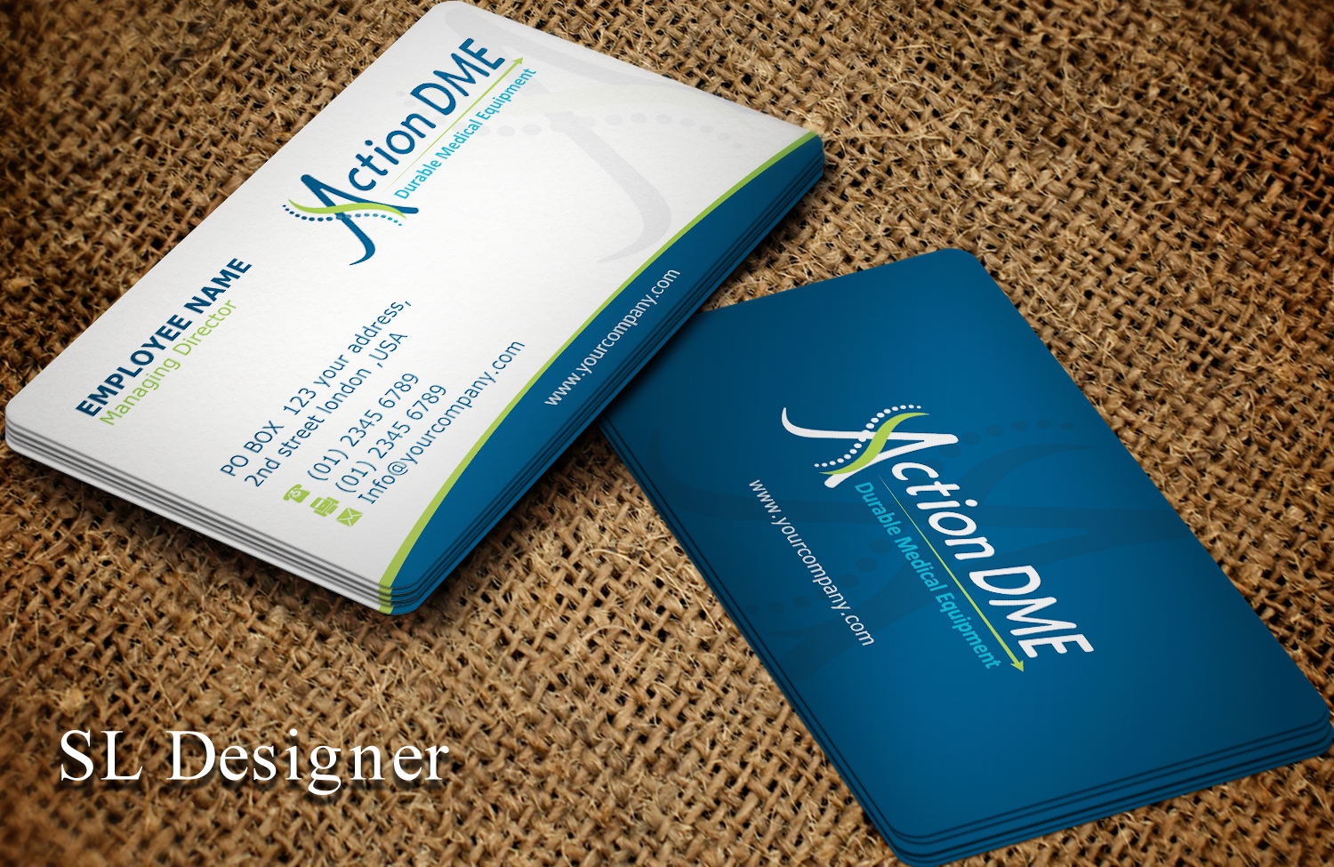 Business Card Design by SL Designer for this project | Design #12941646