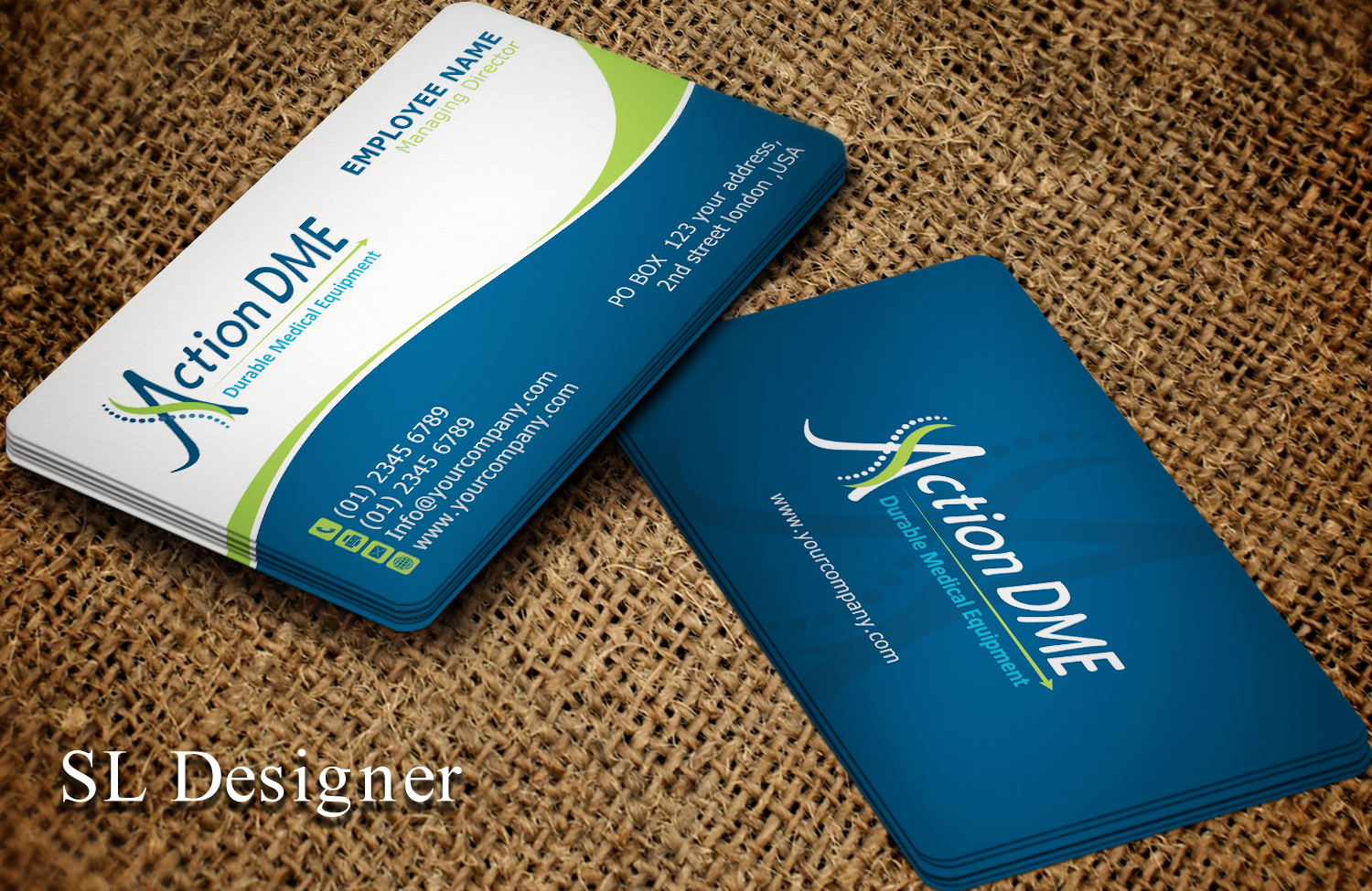 Business Card Design by SL Designer for this project | Design #12941649