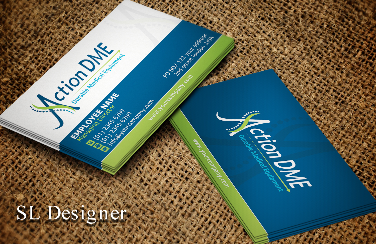 Business Card Design by SL Designer for this project | Design #12941652