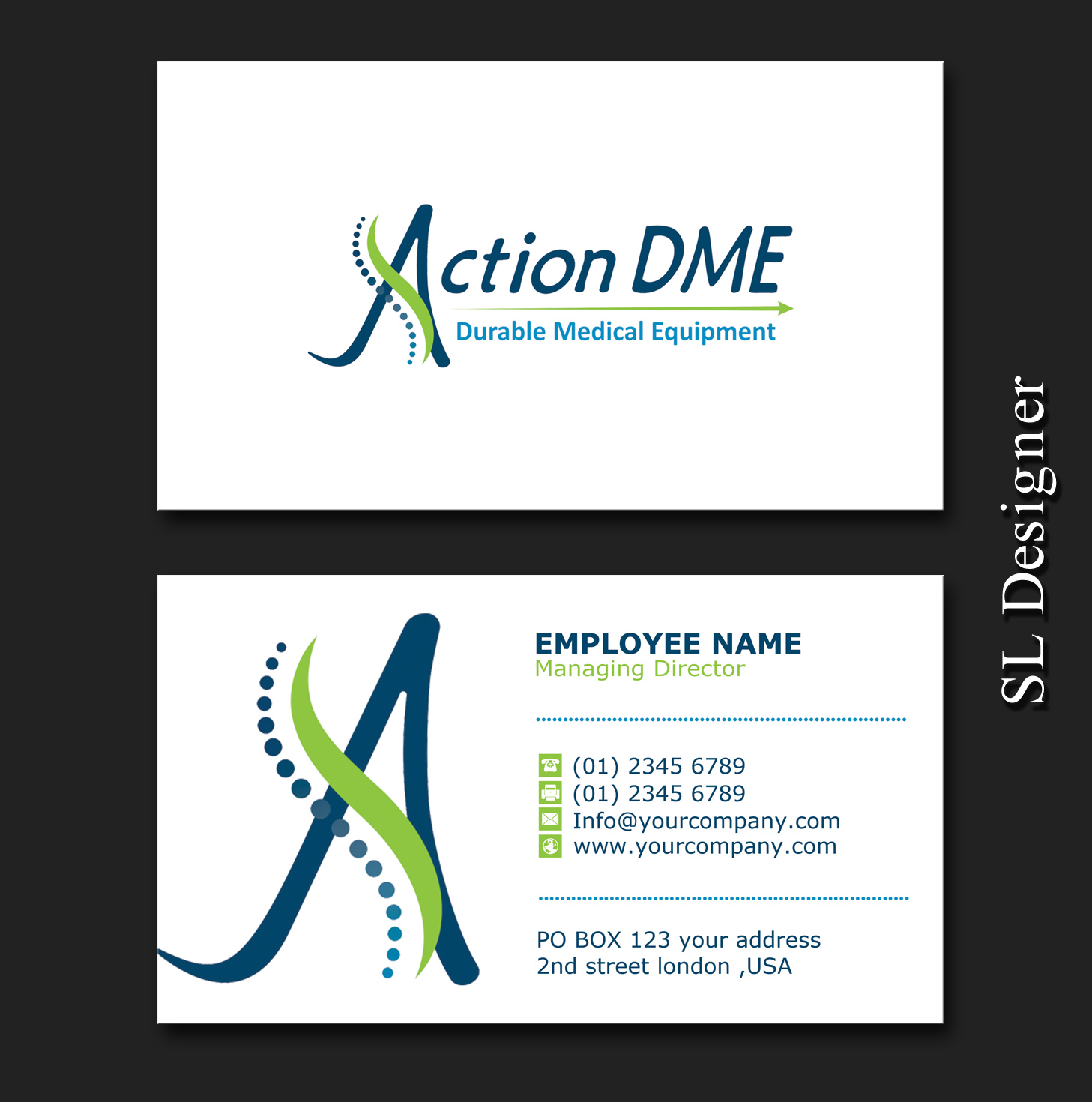 Business Card Design by SL Designer for this project | Design #12941667