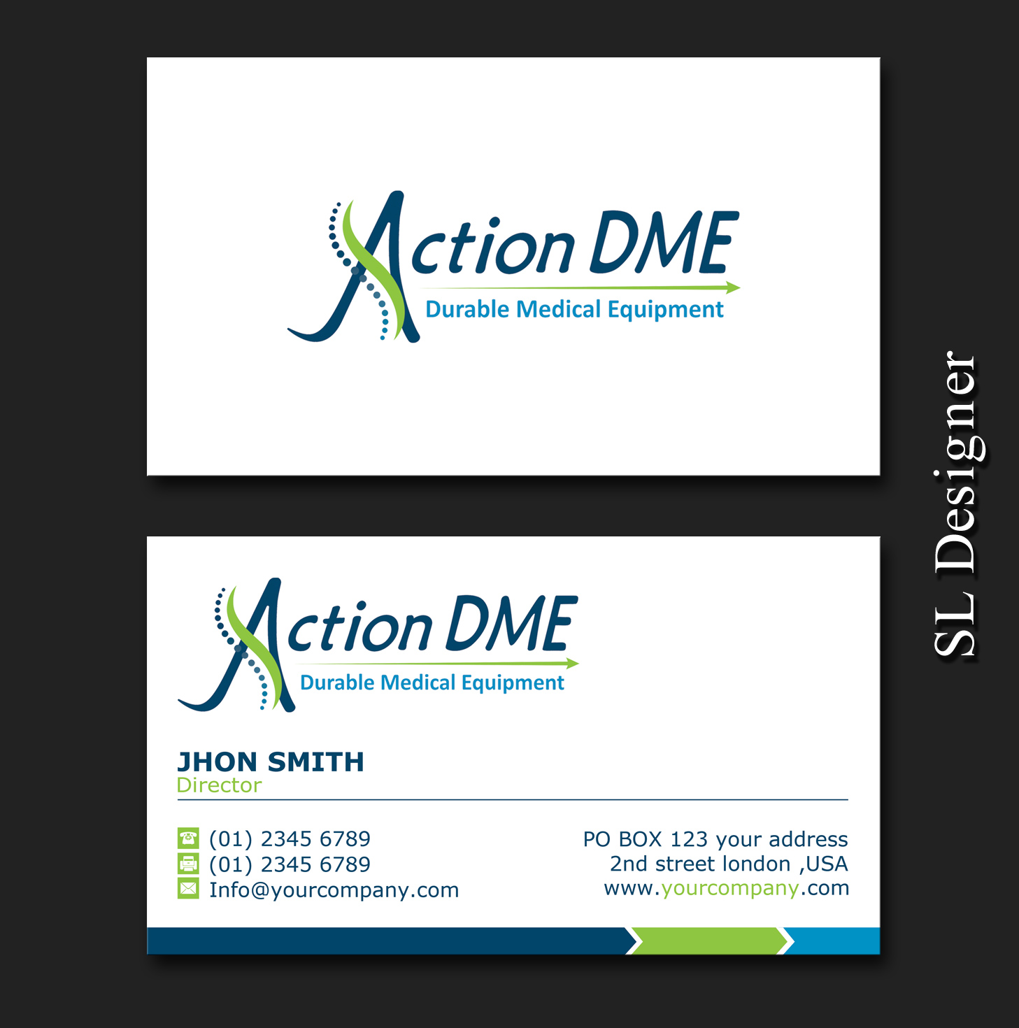 Business Card Design by SL Designer for this project | Design #12941669