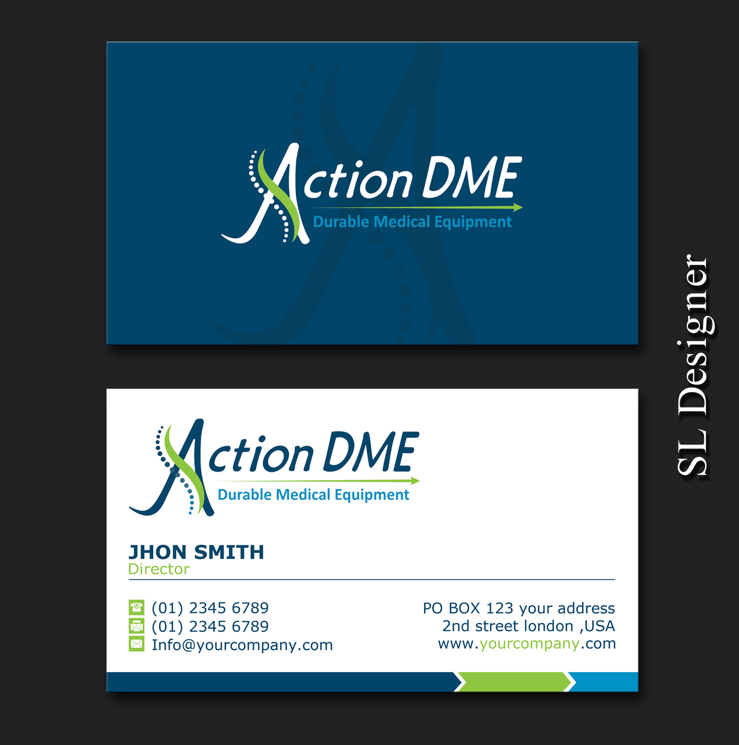 Business Card Design by SL Designer for this project | Design #12941670