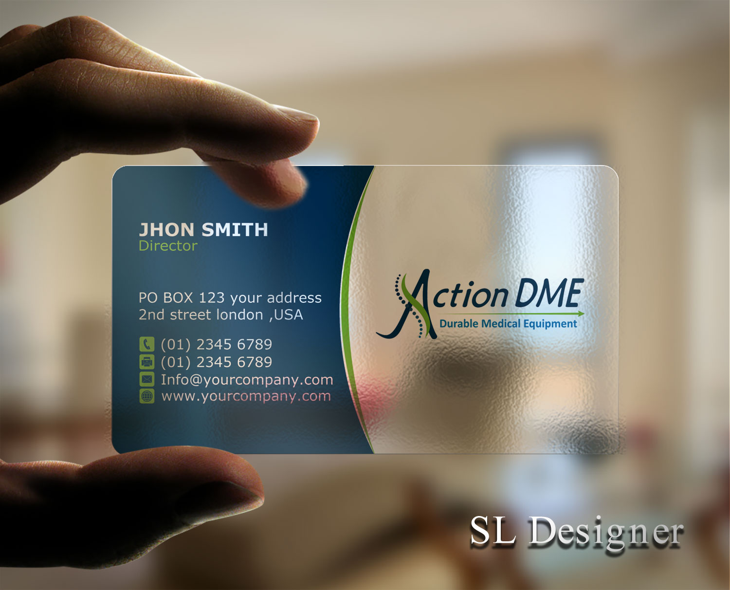 Business Card Design by SL Designer for this project | Design #12941674