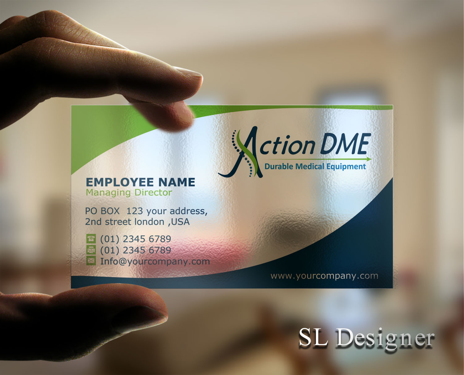 Business Card Design by SL Designer for this project | Design #12941675