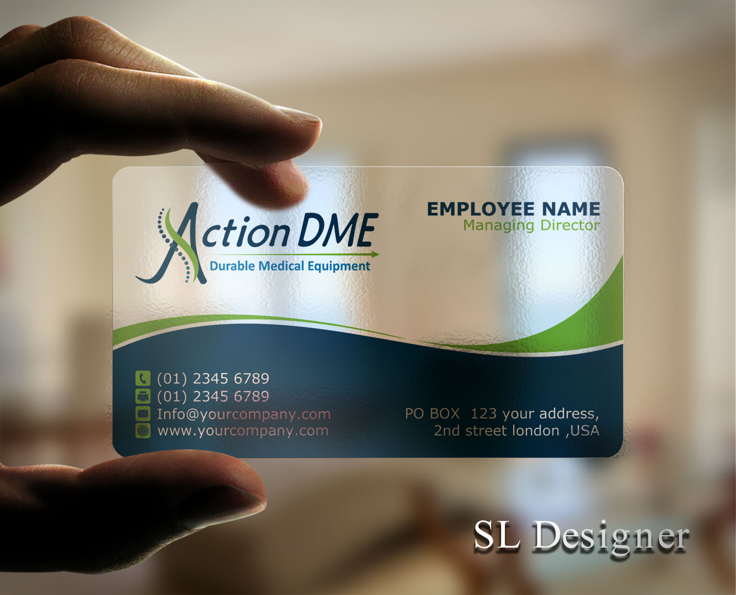Business Card Design by SL Designer for this project | Design #12941676