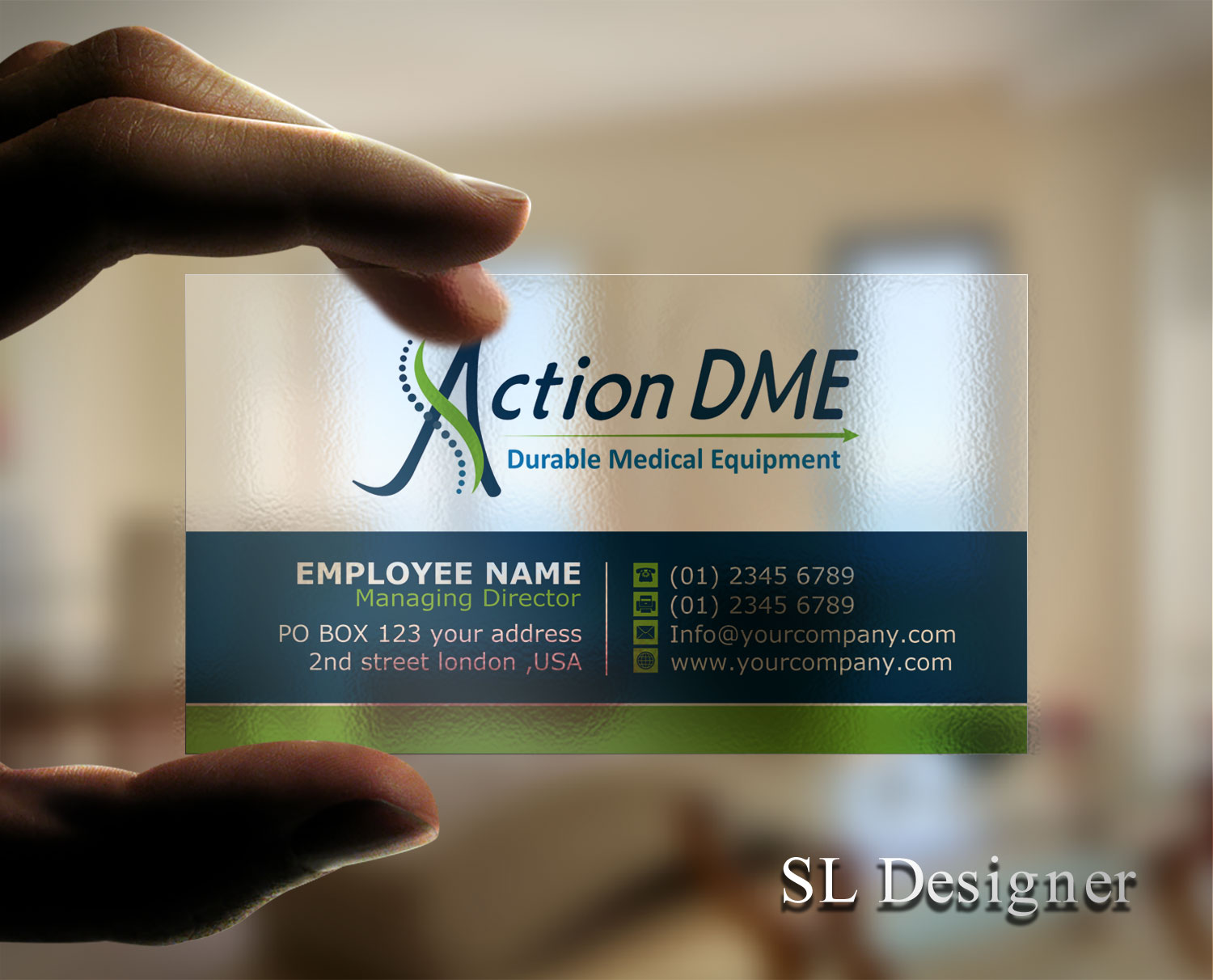 Business Card Design by SL Designer for this project | Design #12941687