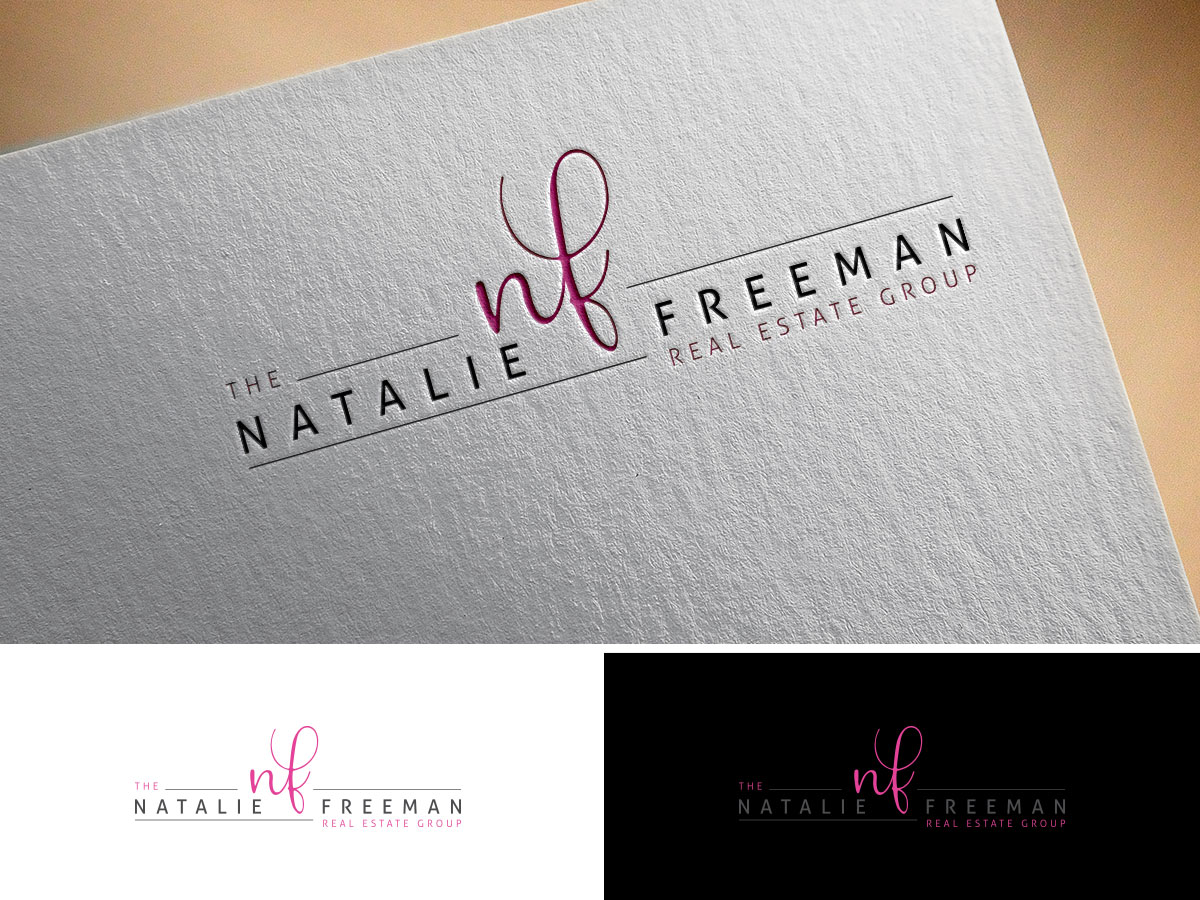 Serious Modern Real Estate Agent Logo Design For The Natalie Real Estate Agent Logo Design